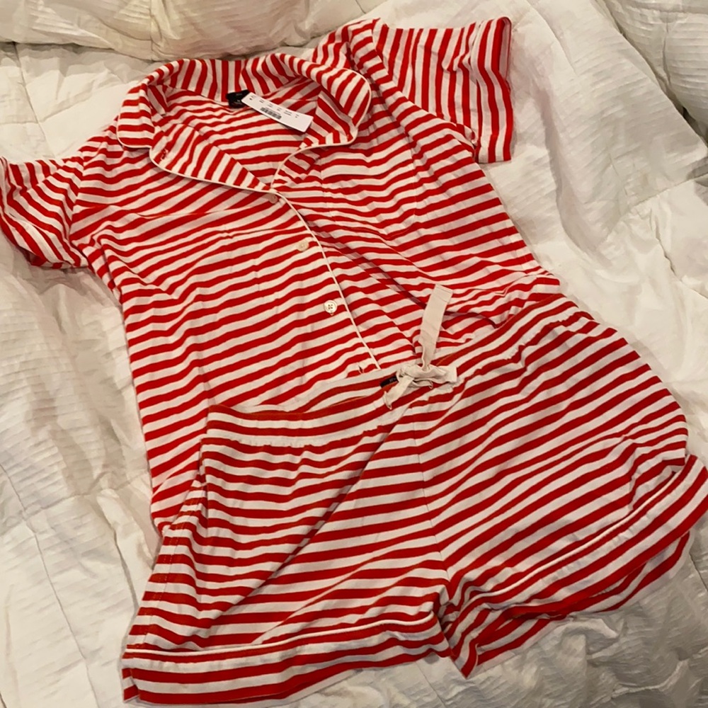Jcrew pajama set size medium
